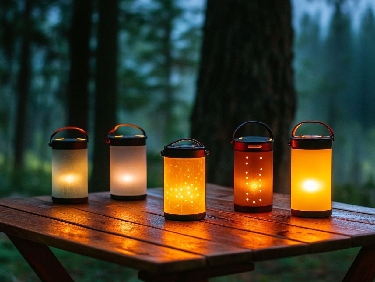 LED Lanterns for Camping and Outdoor Use