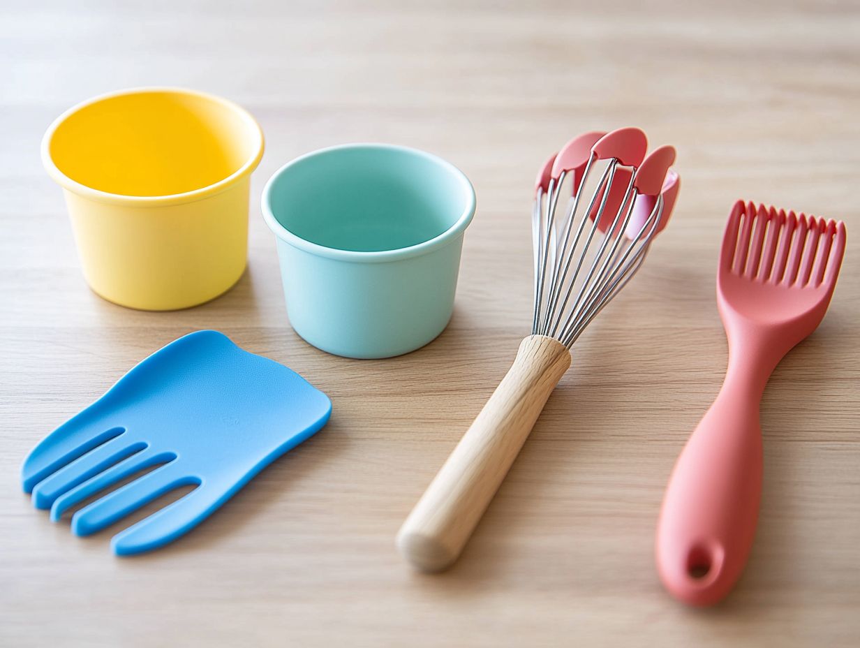 A guide to maintaining baking accessories including rolling pins and measuring cups.