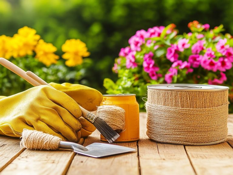 “5 Essential Tools for Outdoor Decor Projects”