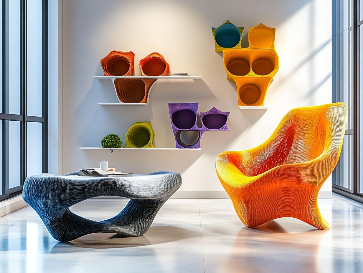 4. 3D-Printed Furniture Can Be Made from a Variety of Materials