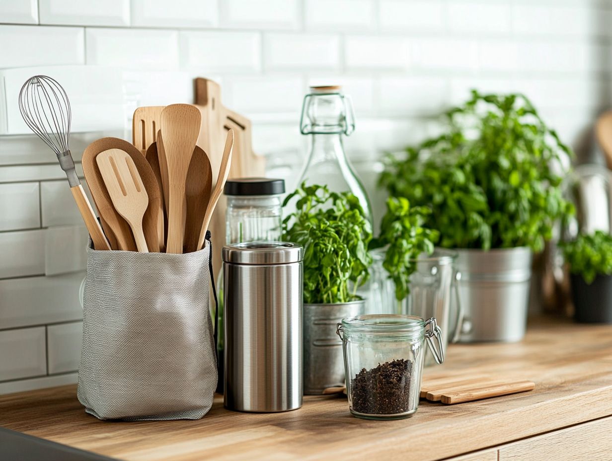 Eco-friendly kitchen accessories