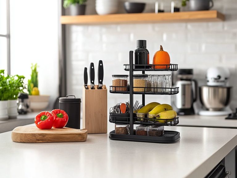 5 Kitchen Accessories to Maximize Your Counter Space