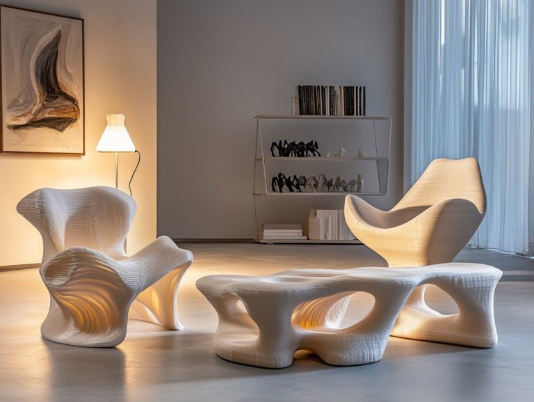 5 Must-Have 3D-Printed Furniture Items for Your Home