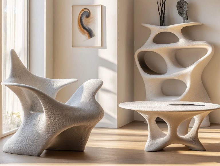 5 Popular 3D-Printed Furniture Designers to Follow