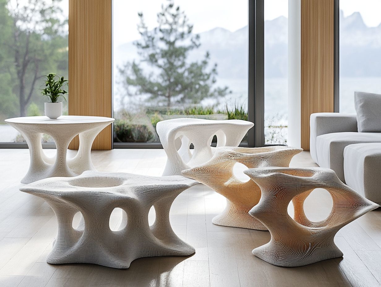 Exploring the Benefits of Unique 3D-Printed Tables for Modern Living