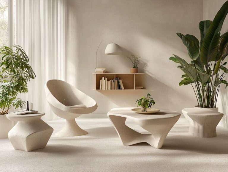 5 Stylish 3D-Printed Furniture Solutions for Your Home