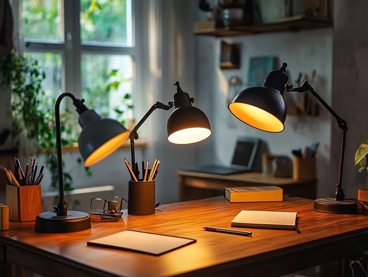 4. Multi-Functional Desk Lamp