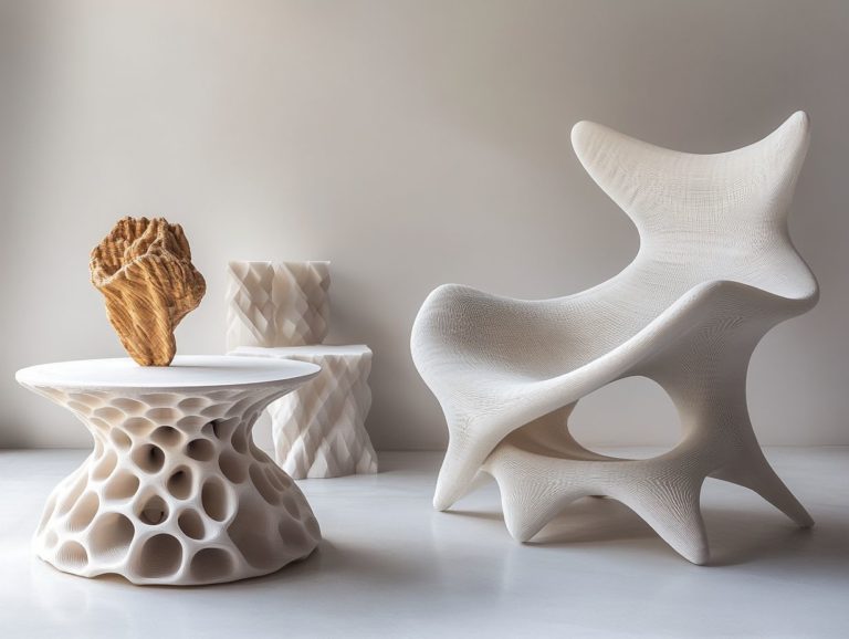 5 Unique 3D-Printed Furniture Items You Didn’t Know About