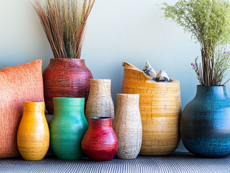 5 Unique Sustainable Materials for Creative Decor