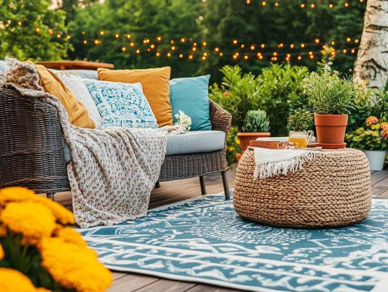 “5 Ways to Enhance Outdoor Decor with Textiles”