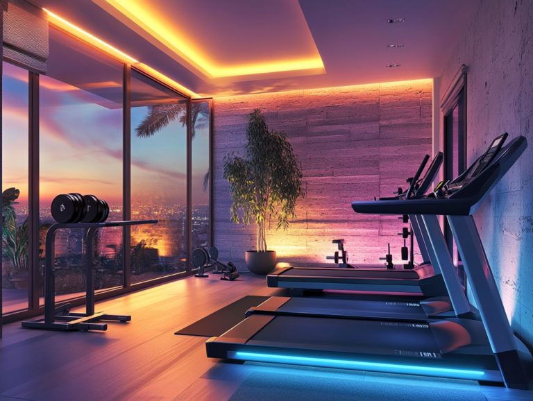 “Best Lighting Solutions for Home Gyms”