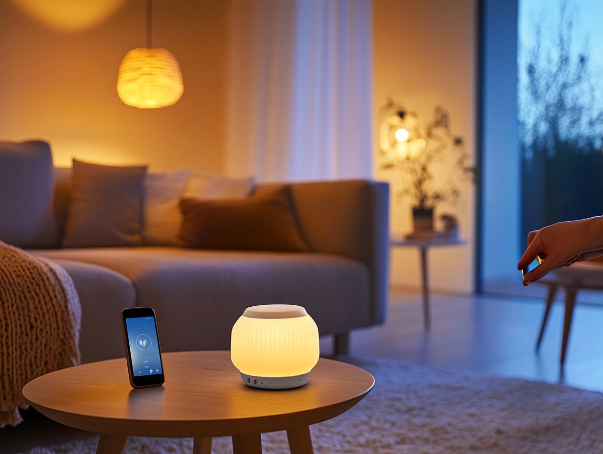 Smart lighting solutions for an energy-efficient home