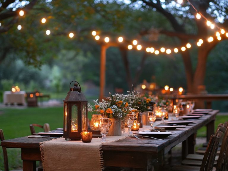 “Creating a Rustic Outdoor Decor Theme”