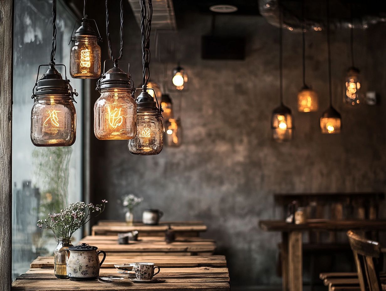 15. Repurposed Globe Pendant Light