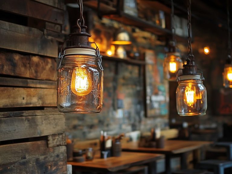 “Creative Ideas for Upcycled Lighting Projects”