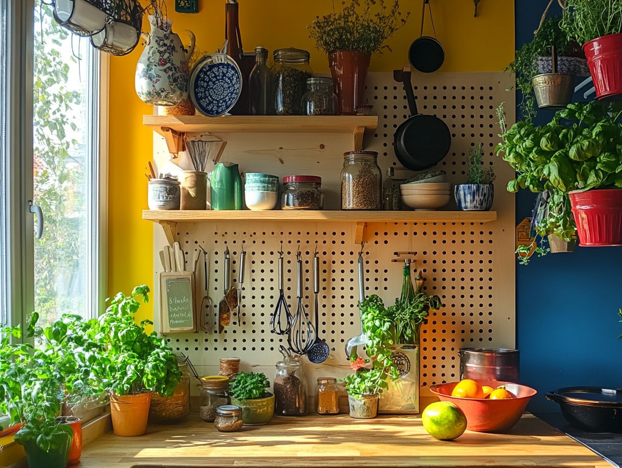 Creative Ways to Display Small Kitchen Accessories