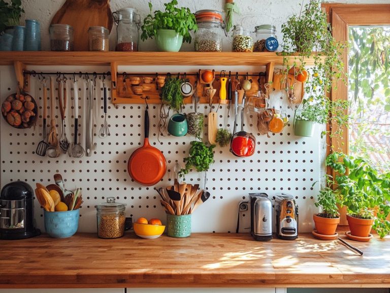 Creative Ways to Display Your Kitchen Accessories