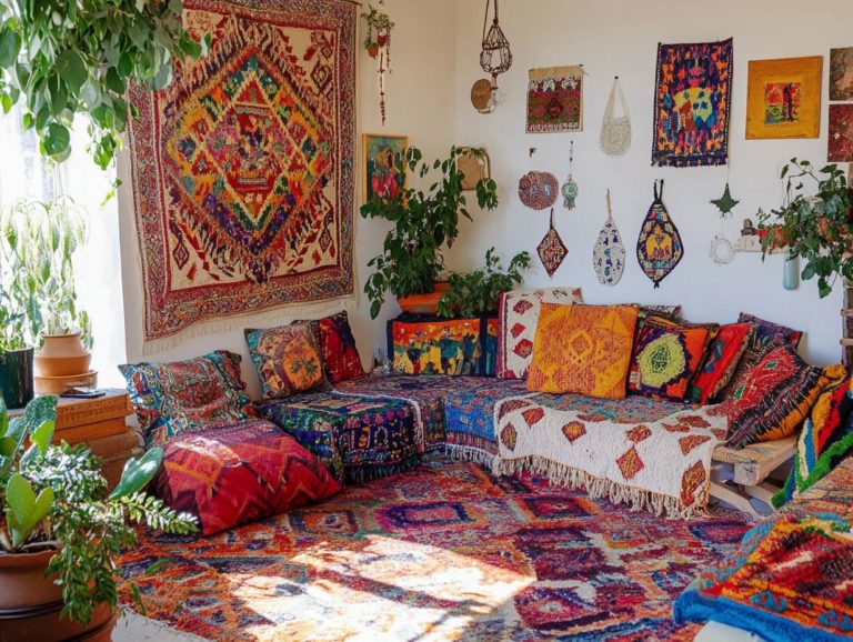 Decorative Items for a Boho Chic Home