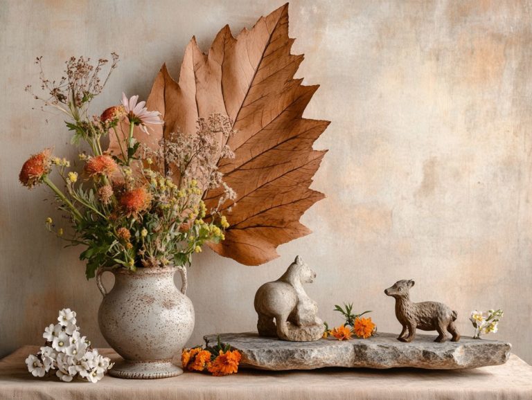 Decorative Items That Celebrate Nature