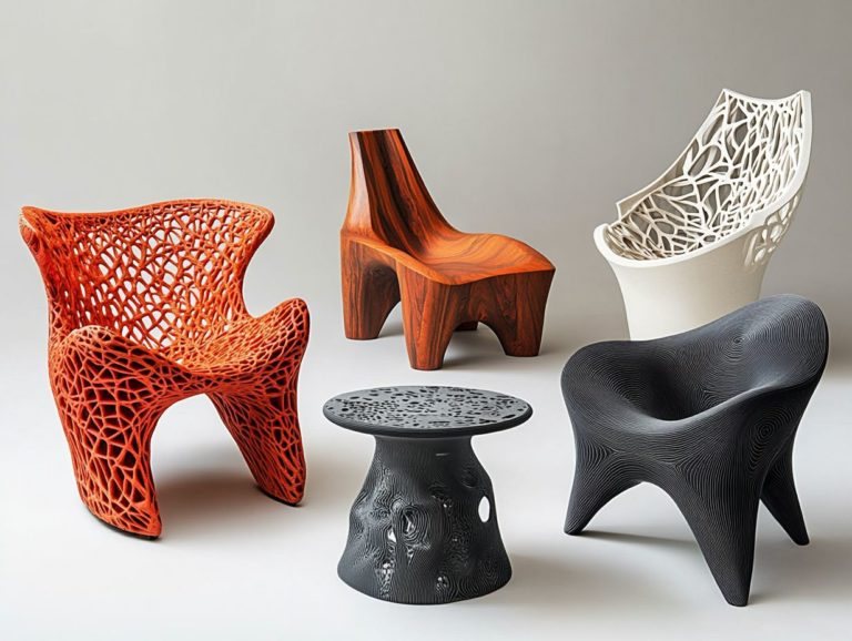 Discover 5 Unique 3D-Printed Furniture Concepts