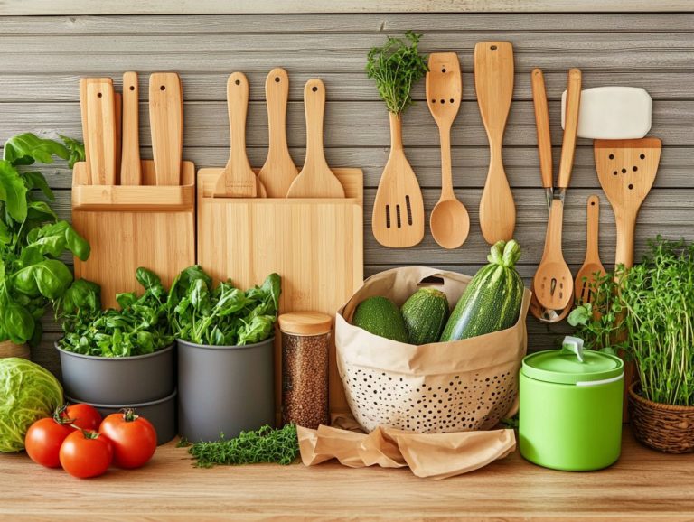 Eco-Friendly Kitchen Accessories for Sustainable Cooking