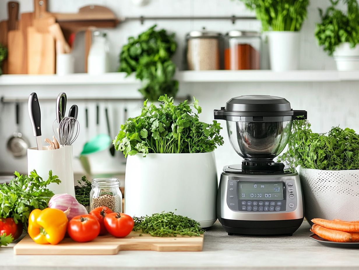 An assortment of gadgets that make cooking easier and more fun