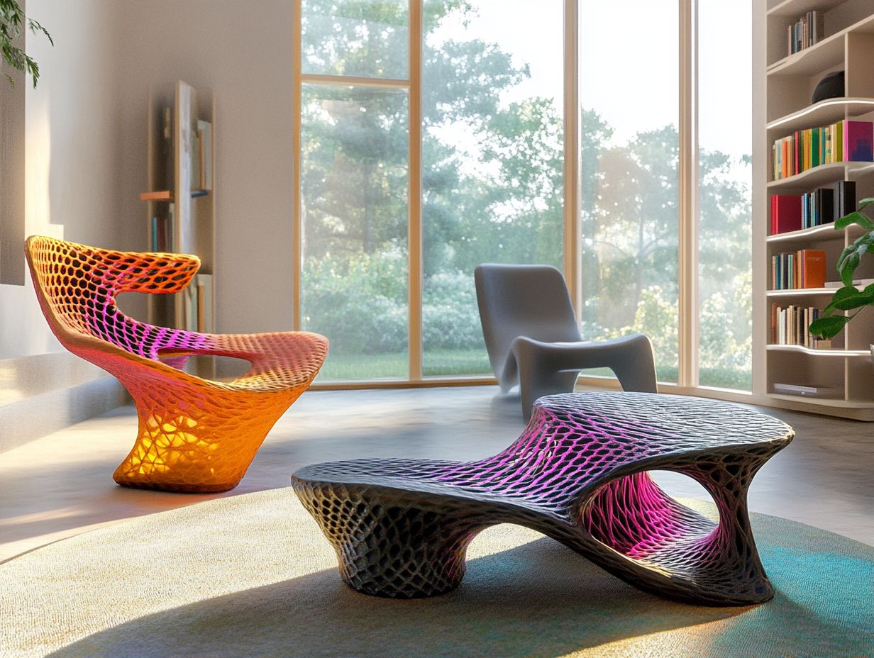 3D Printed Furniture Design Examples