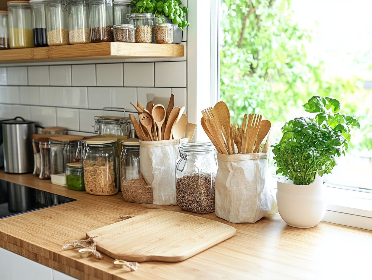 Factors to consider when choosing kitchen accessories for sustainability