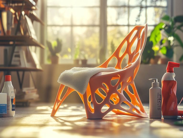 How to Care for Your 3D-Printed Furniture