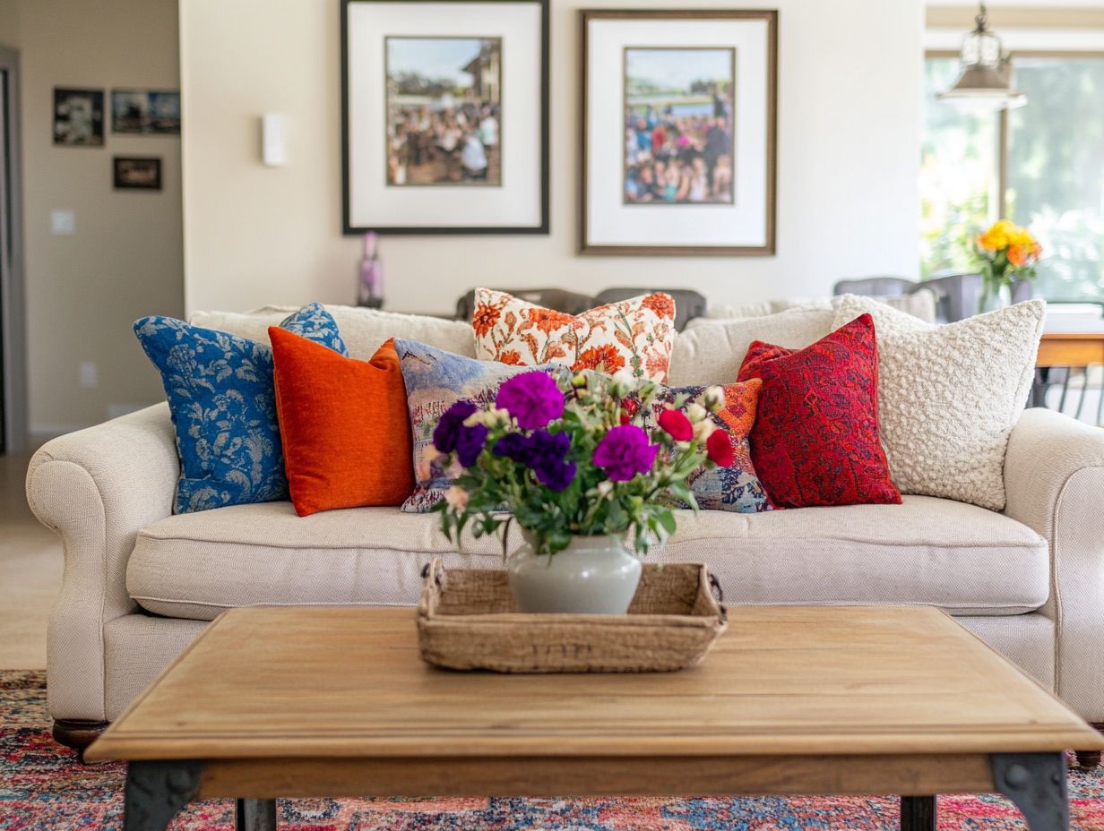 Stylish organizational accessories like baskets and bookends