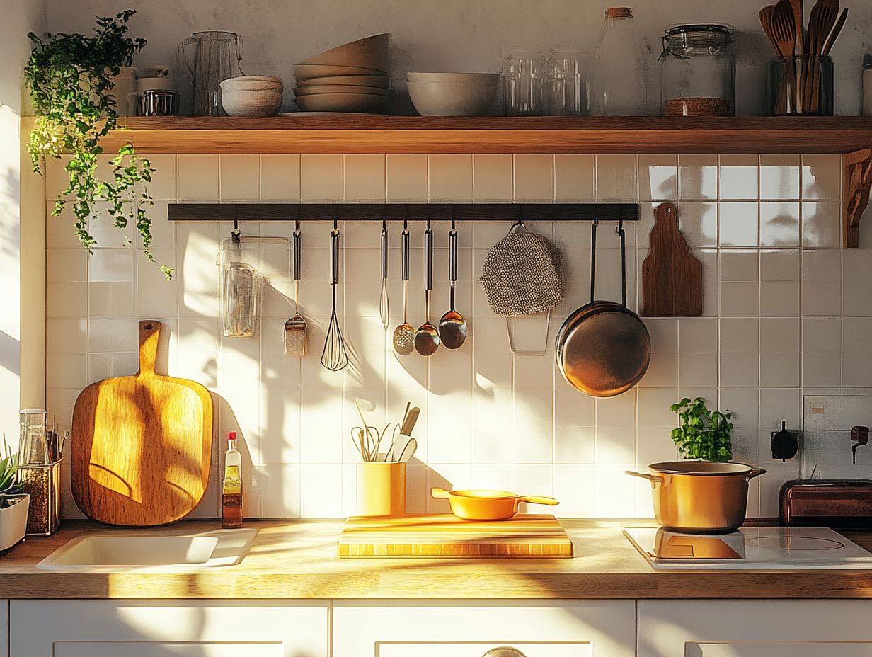 A variety of cookware including pots and pans