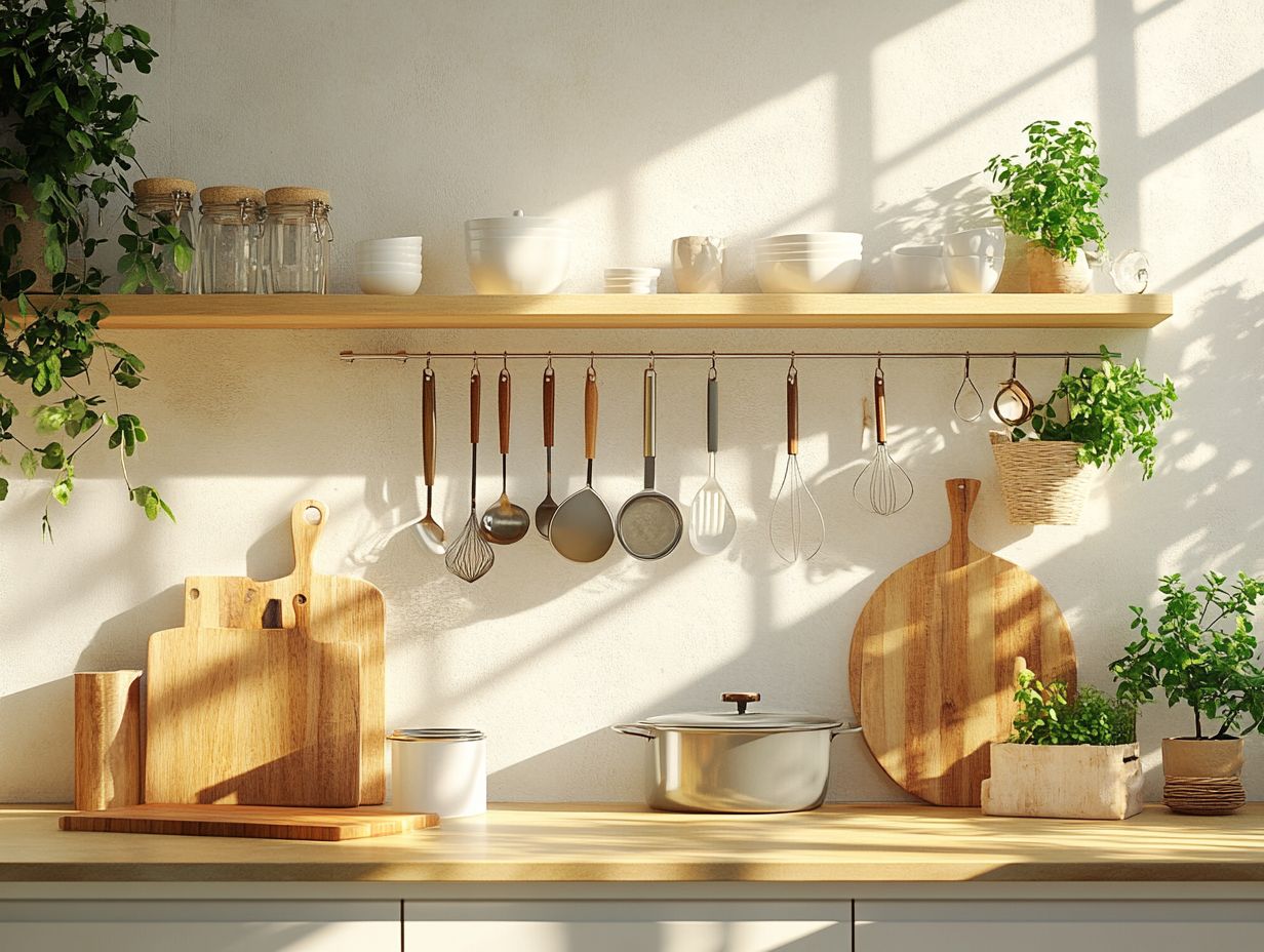 Creative solutions for maximizing kitchen space.