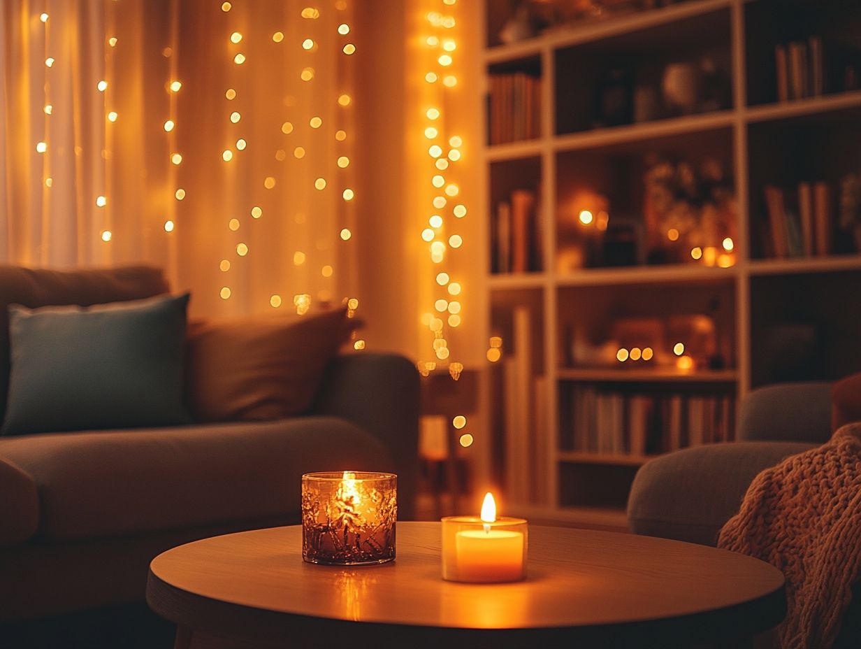 Accent Lighting for a Cozy Touch