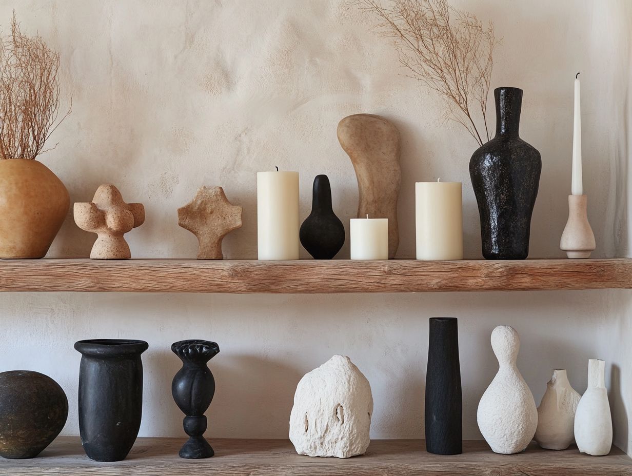 Beautifully Displayed Home Accessories