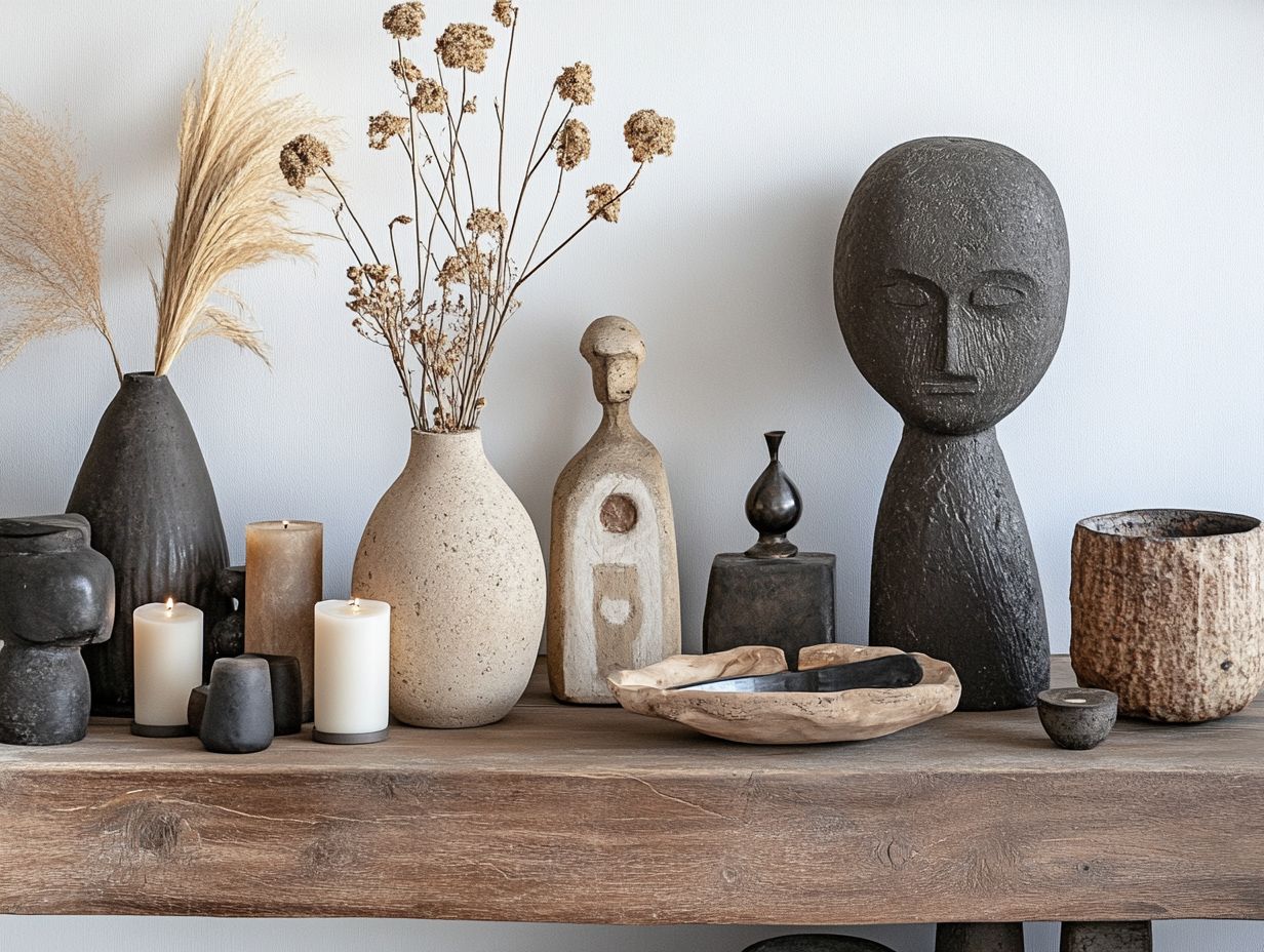 Why is it important to curate a collection of home accessories?