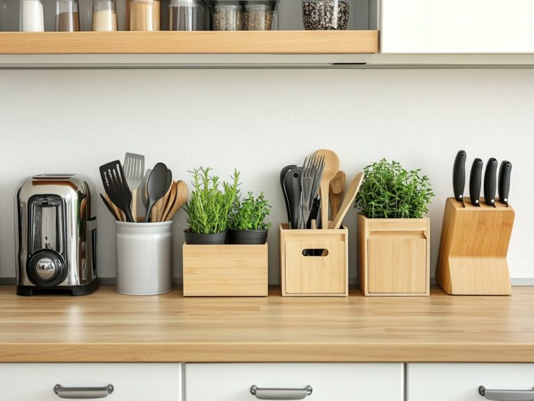 How to Declutter Your Kitchen Accessories