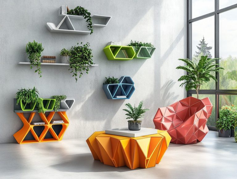 How to Decorate with 3D-Printed Furniture