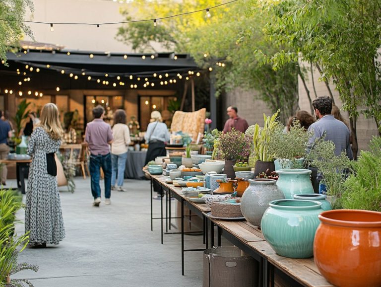 “How to Host an Outdoor Decor Swap Event”