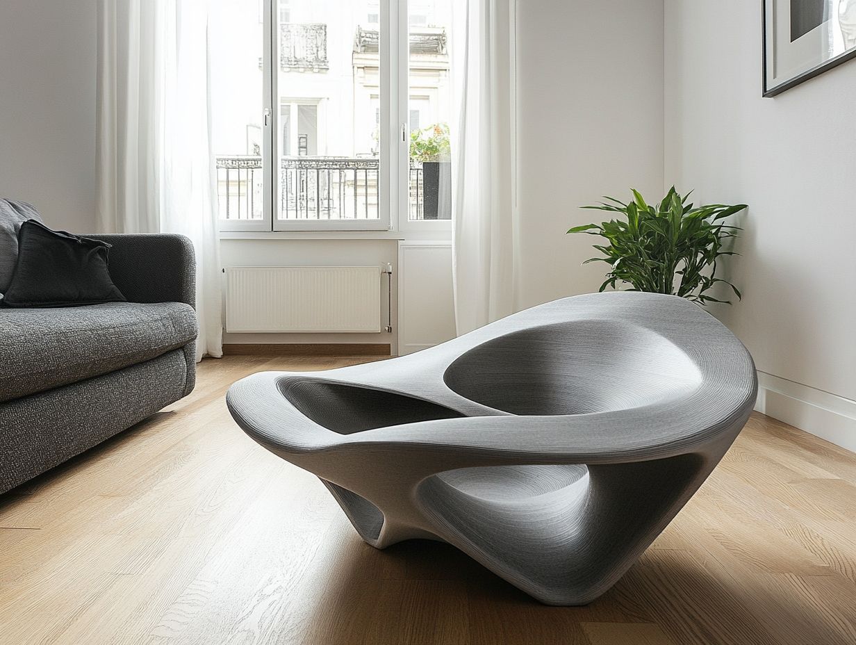 Maximizing Space with 3D-Printed Furniture