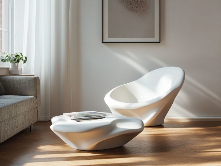 How to Incorporate 3D-Printed Furniture in Small Spaces