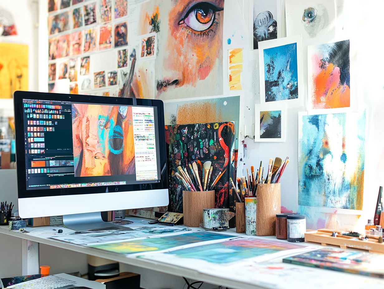 Creative Ways to Seamlessly Blend Art into Your Design