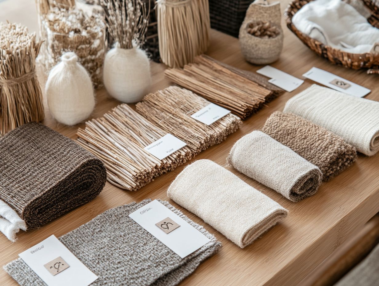 Types of Eco-Friendly Materials