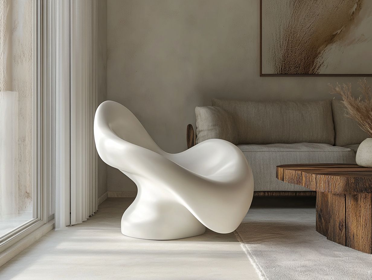 What is 3D-printed furniture and how can it be mixed with traditional decor?