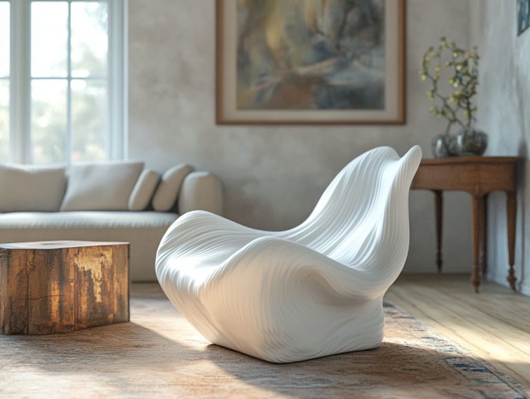 How to Mix 3D-Printed Furniture with Traditional Decor