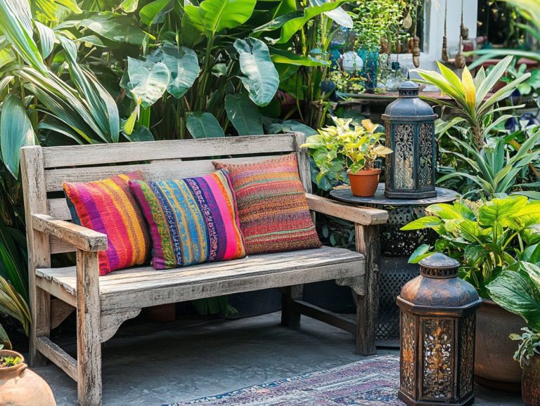 “How to Mix and Match Outdoor Decor Styles”