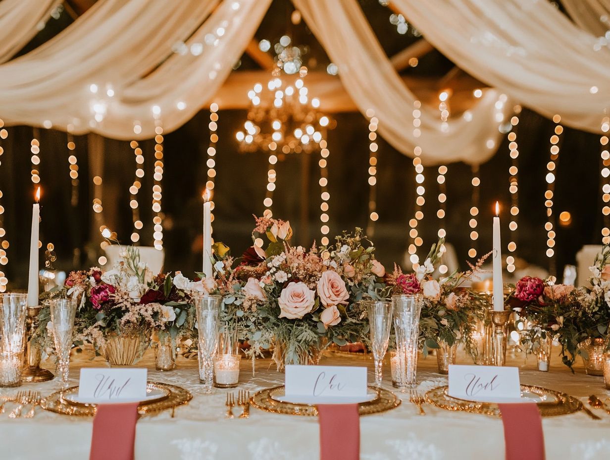 1. How do I choose the perfect decorative items for my wedding?