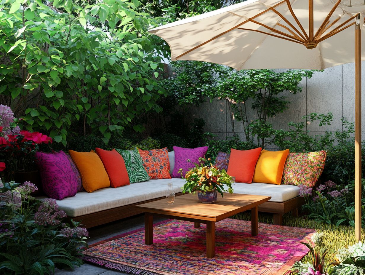 A beautifully styled outdoor space showcasing personal style.