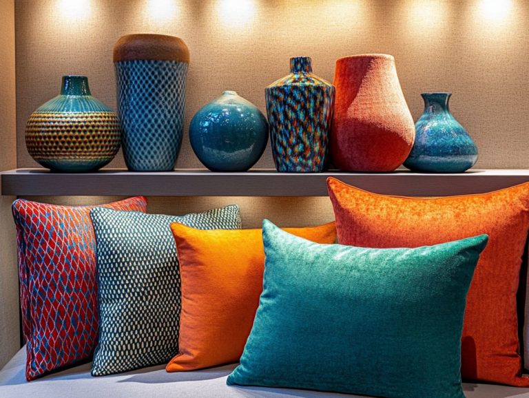 How to Use Color Theory with Decorative Items