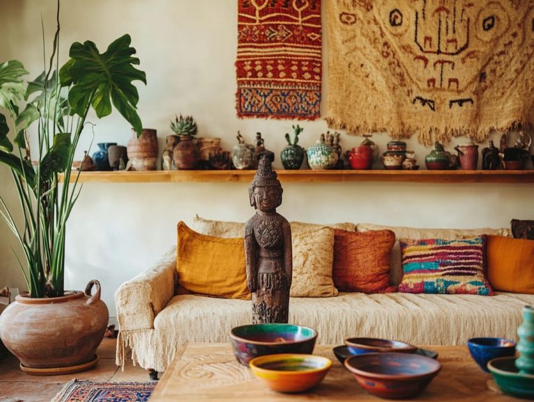 Incorporating Cultural Decorative Items at Home