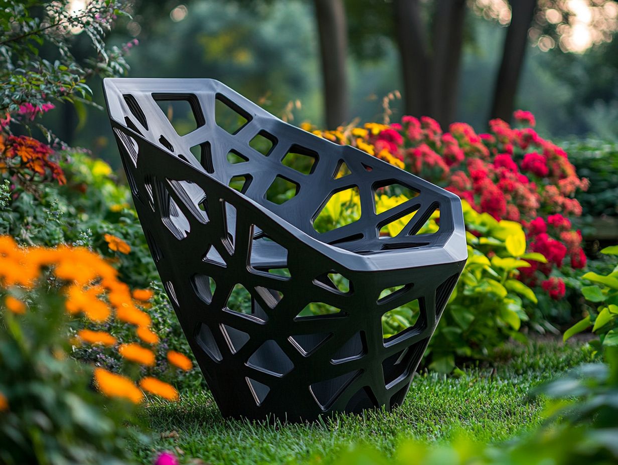 Types of 3D-Printed Furniture for Outdoor Spaces